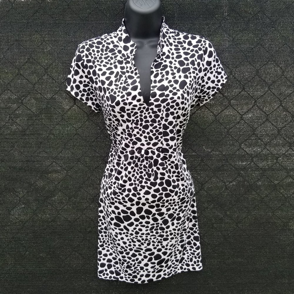 ALFANI cheetah print mini tunic dress Small